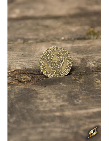 Conjunto de 30 moedas Águia, cor cobre