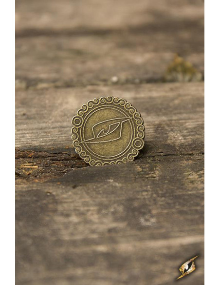 Conjunto de 30 moedas Águia, cor cobre