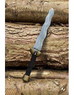 Adaga flamejante de látex para LARP