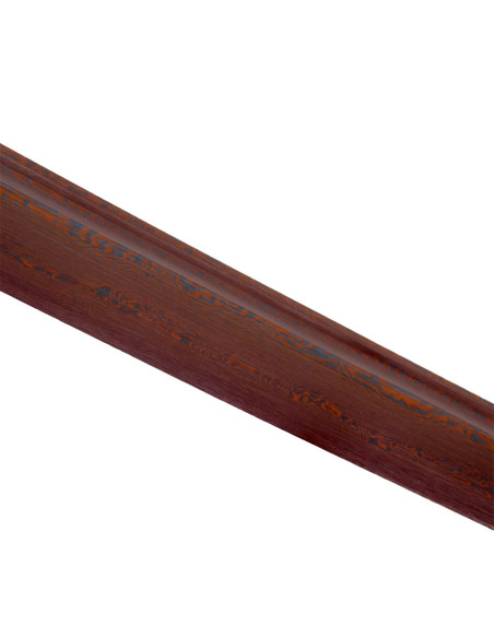 Prática básica de katana vermelha com...