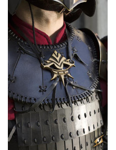 Pingente de armadura Shield Ratio Symbol, cor de latão