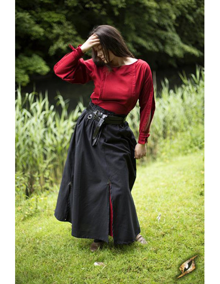 Saia de Batalha Medieval, Preta