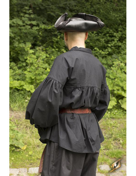 Camisa renascentista em algodão...