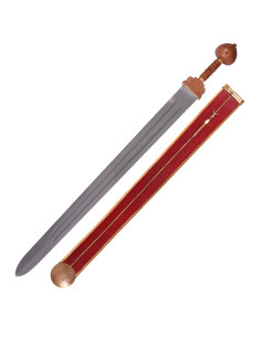 A longa espata romana do legionário romano, séculos II-III dC