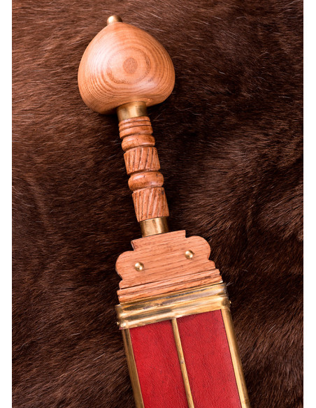 Spatha longo romano de um legionário...