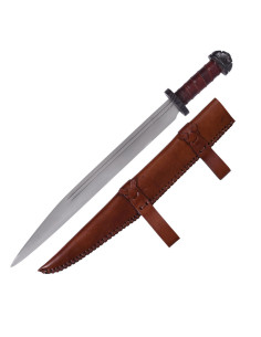 Espada Longa Viking Seax com Bainha