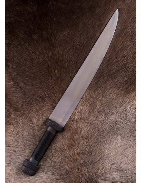 Viking seax ou scramasax com cabo de...