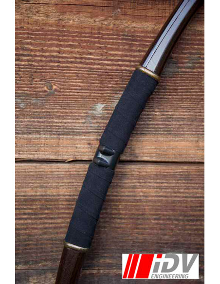 Arco medieval em ouro IDV. 120 cm. longo