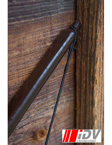 Arco medieval em ouro IDV. 140 cm. longo