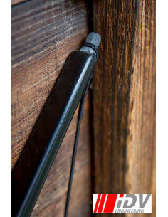 Arco medieval preto IDV. 140 cm. longo 2