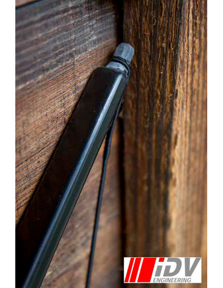 Arco medieval preto IDV. 140 cm. longo