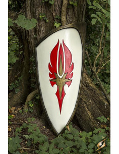 Escudo dos Elfos para LARP, 120x55 cm.