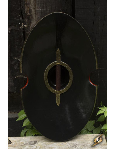 Escudo elíptico soldados romanos,...