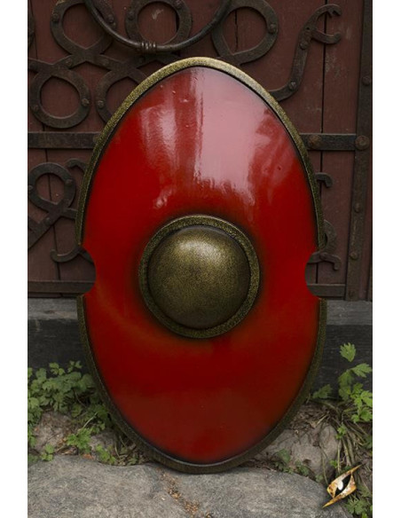 Escudo elíptico soldados romanos,...