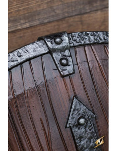 Escudo de látex Viking-Saxão Krom, ø95 cm. 2