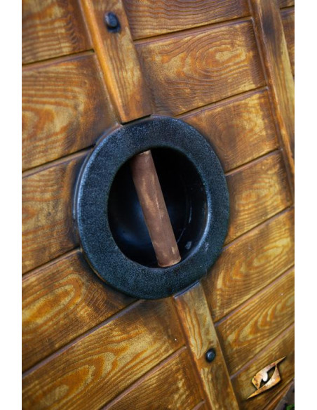 Escudo Viking Thegn para LARP, ø 80 cm.