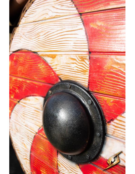 Escudo Viking Thegn para LARP, ø 80 cm.