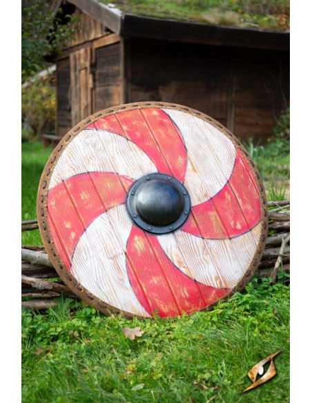 Escudo Viking Thegn para LARP, ø 80 cm.