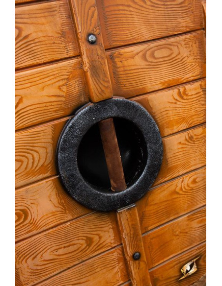 Escudo Viking Thegn Branco/Madeira...