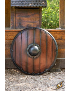 Escudo Viking-Saxon para LARP, ø 80 cm.