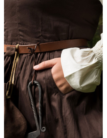 Vestido camponês medieval Lene...