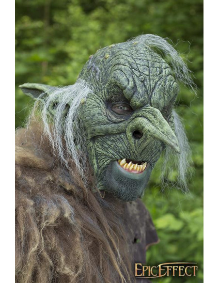 Goblin Overlord máscara com cabelo