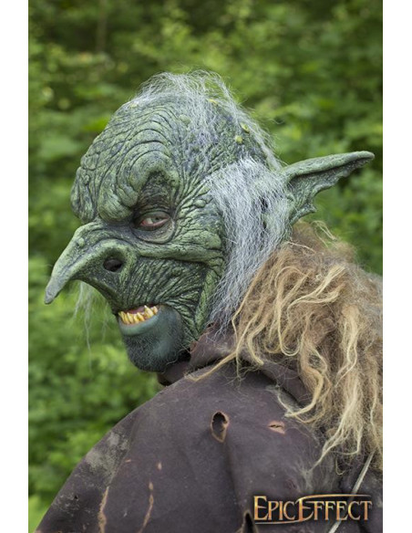 Goblin Overlord máscara com cabelo