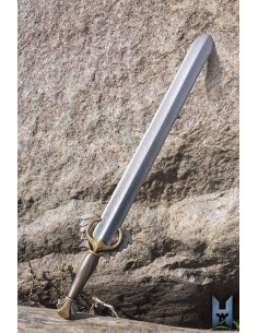 Espada de látex angelical para LARP, 75 cm.
