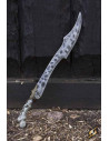 Espada de cimitarra de osso de látex para LARP, 85 cm.