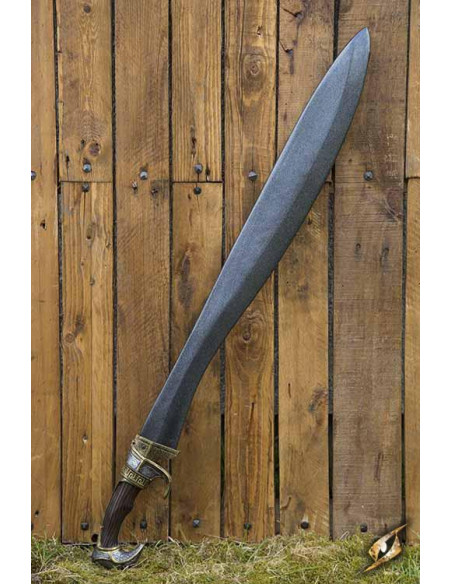 Espada Látex Falcata para LARP, 85 cm.