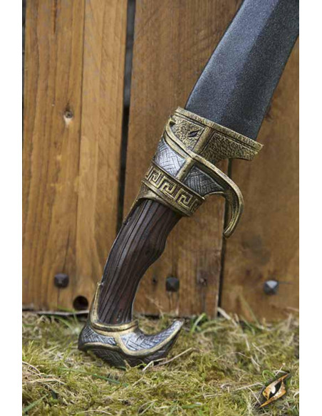 Espada Látex Falcata para LARP, 85 cm.