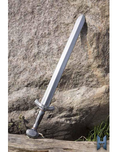 Espada medieval de látex do século XIII para LARP, 75 cm.