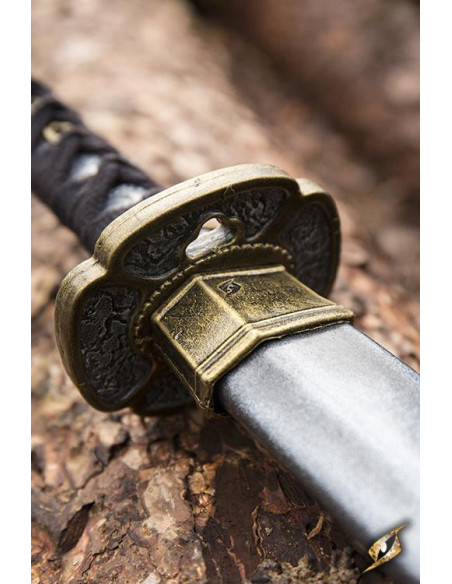 Wakizashi em látex para LARP, 60 cm.