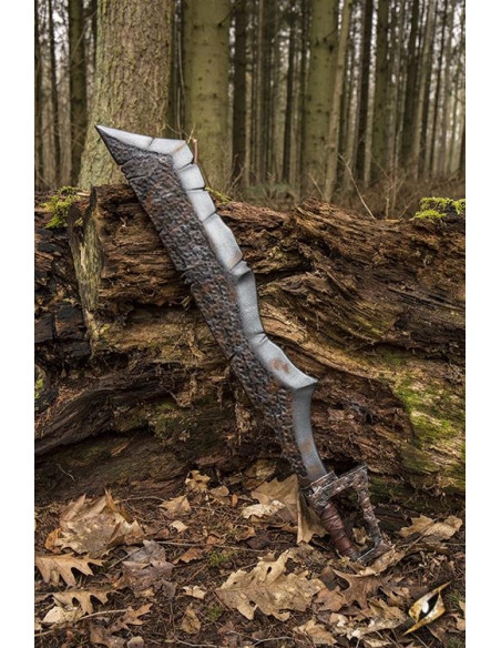 Espada longa Orc em látex para LARP,...