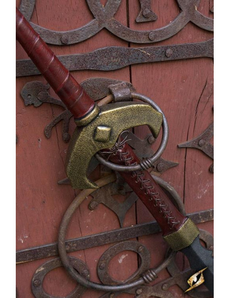 Espada Baal de duas mãos em látex...