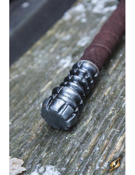 Maça de látex medieval para LARP, 85 cm.