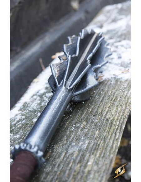 Maça de látex medieval para LARP, 85 cm.