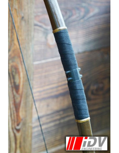 Arco medieval marrom-dourado IDV. 140 cm. longo 2