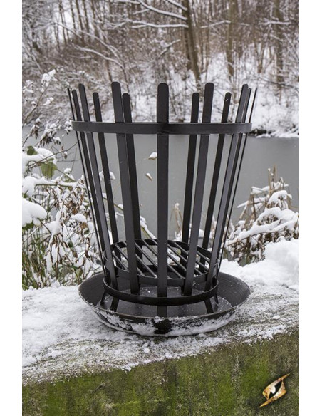 Aquecedor de campo medieval para...