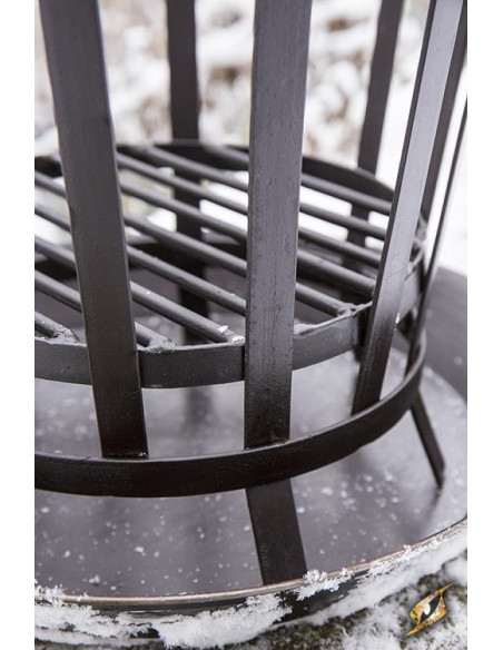 Aquecedor de campo medieval para...