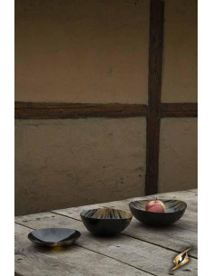 Conjunto de 3 pratos para Estalajadeiro, chifre de búfalo 2