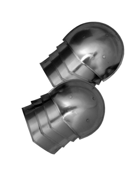 Ombreiras medievais em aço, 1,6 mm.