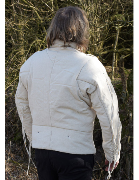 Jaqueta de armadura medieval acolchoada