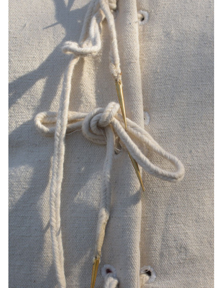 Jaqueta de armadura medieval acolchoada