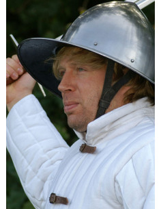 Camarão branco ajustável com fivelas 2