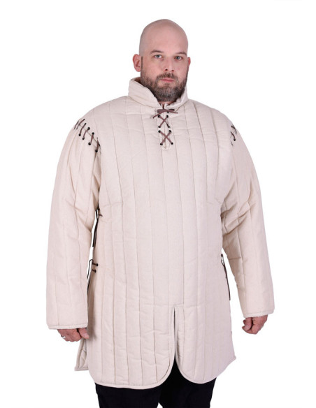 Gambeson longo com mangas removíveis