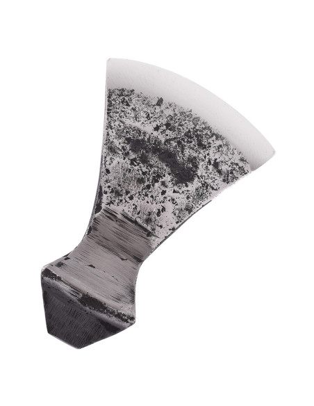 Cabeça de machado medieval com borda...