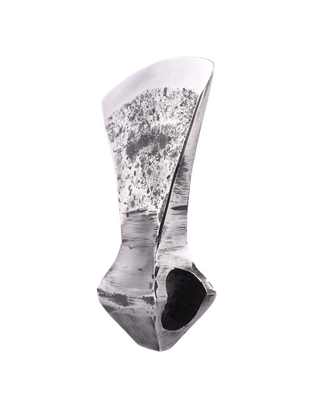 Cabeça de machado medieval com borda...