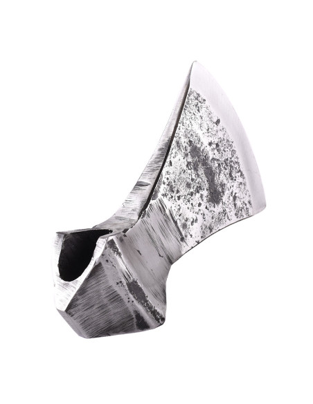 Cabeça de machado medieval com borda...