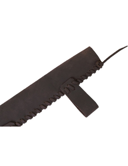 Espada scramasaxon funcional com bainha